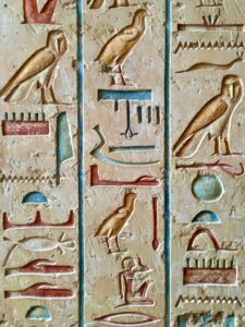 Jeroglificos egipcios